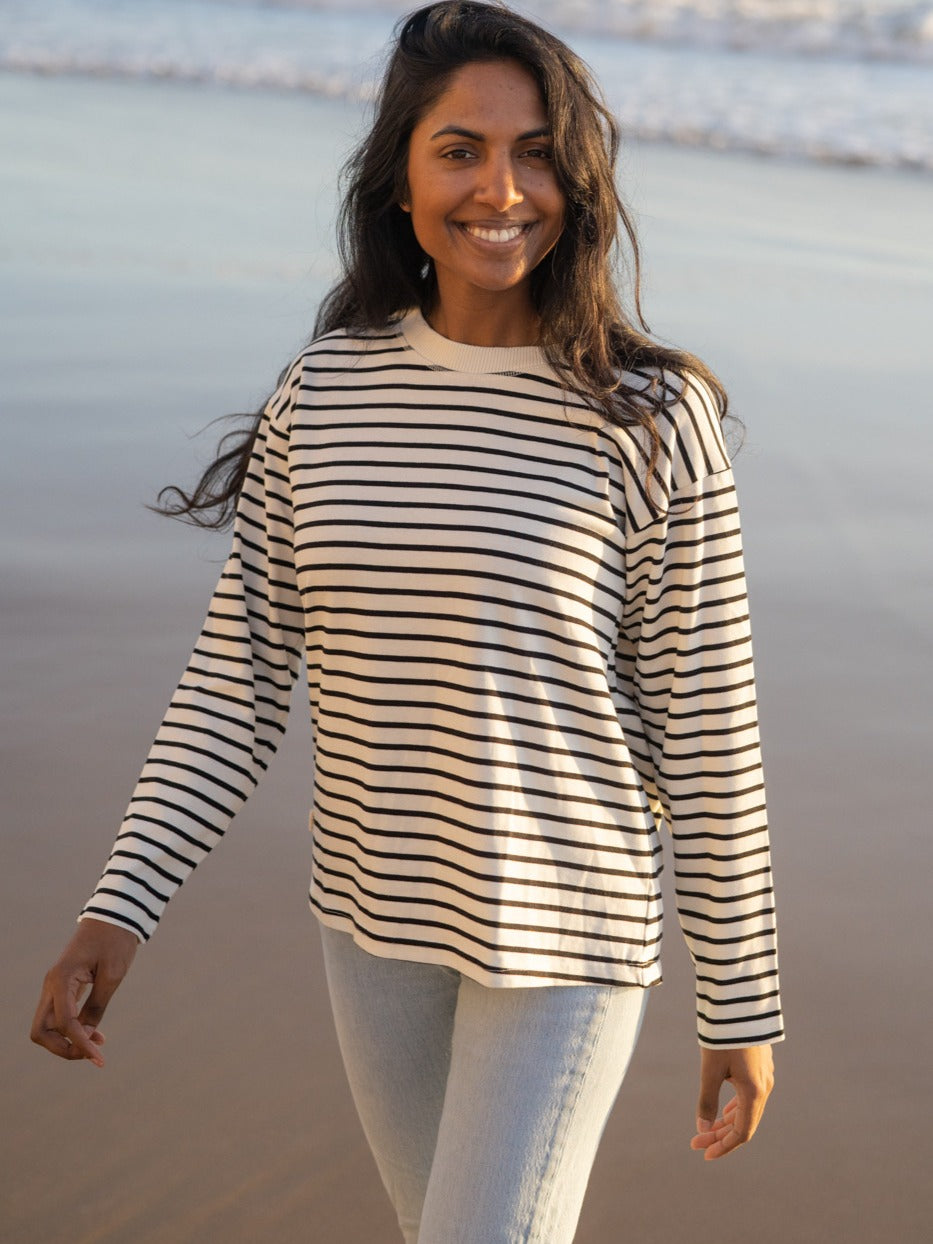 Nachhaltige & faire Langarmshirts aus Biobaumwolle