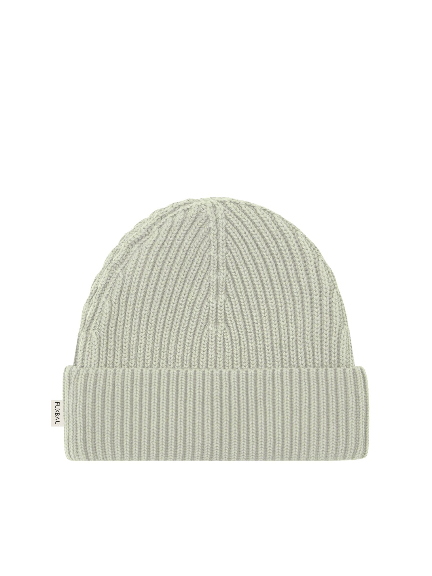FUXBAU 4Seasons Strickmütze in mint aus 100% GOTS zertifizierter Biobaumwolle made in Italy