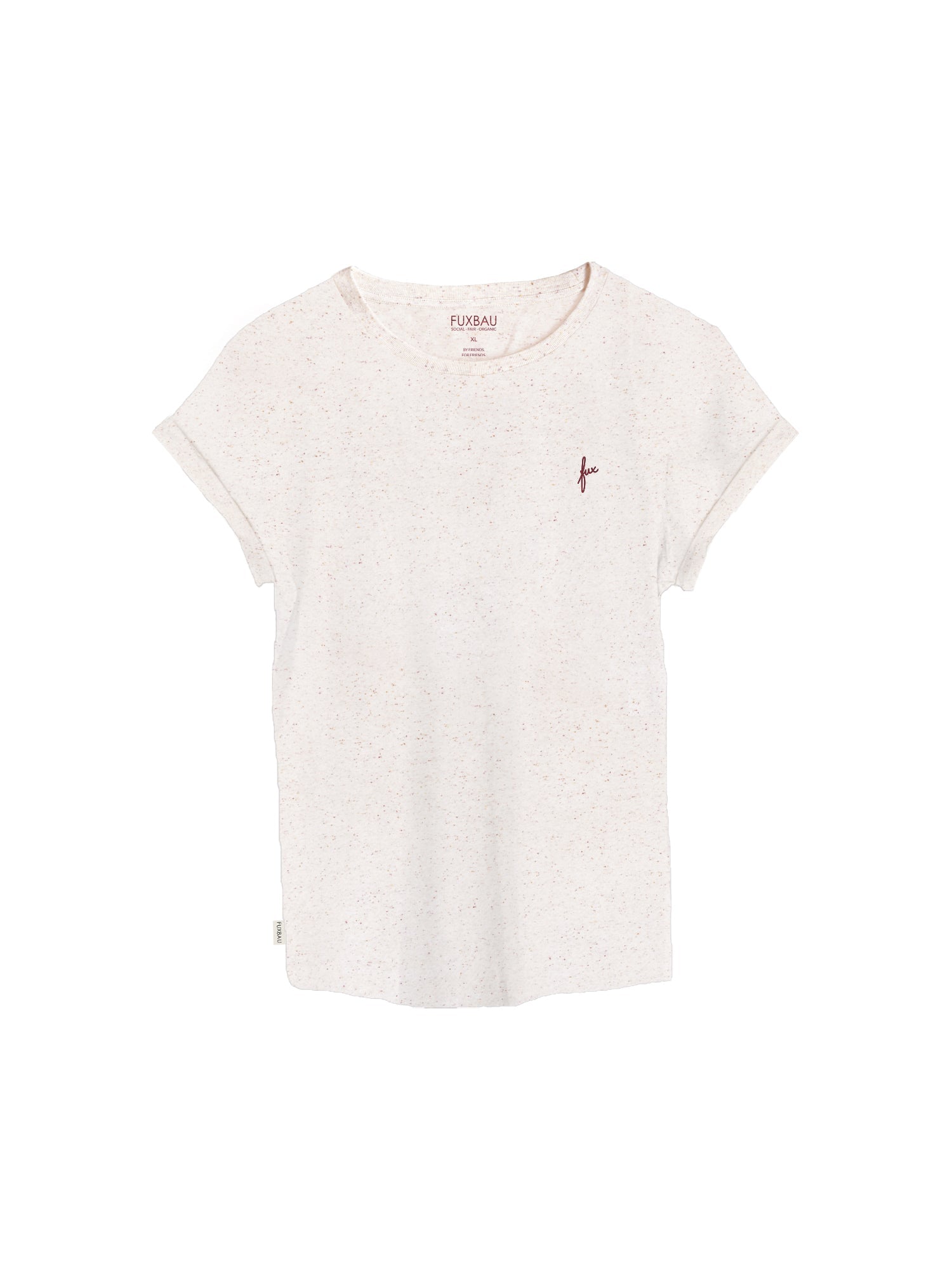 Fair Fashion Frauen fux T-Shirt mit highlights aus 100% GOTS zertifizierter Biobaumwolle