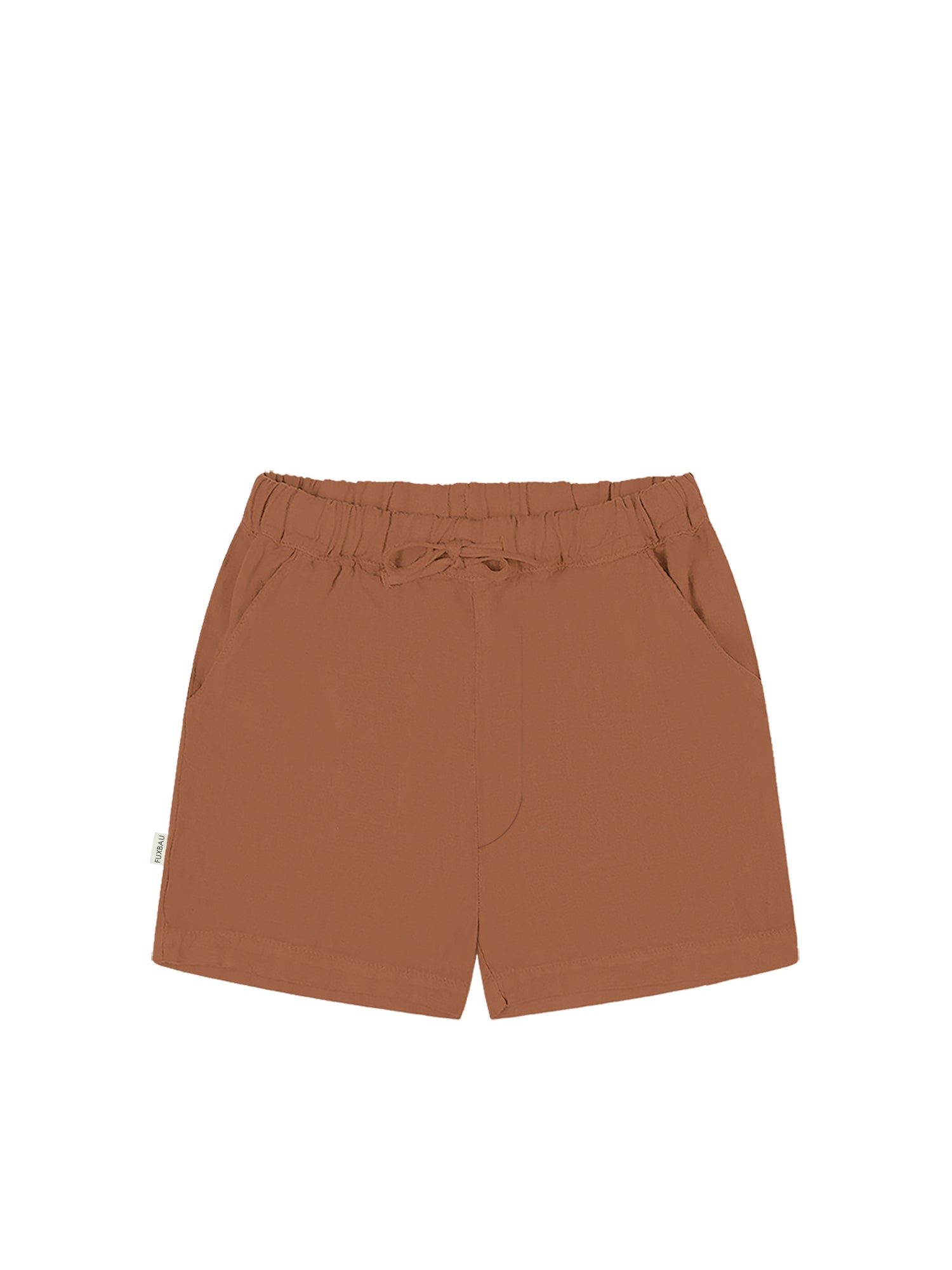 Fair Fashion Männer Leinenshorts in sienna aus 100% Leinen made in Portugal