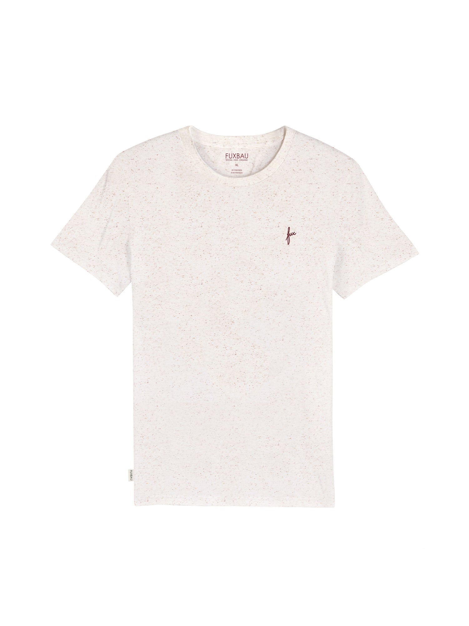 Fair Fashion Männer fux T-Shirt mit highlights aus 100% GOTS zertifizierter Biobaumwolle