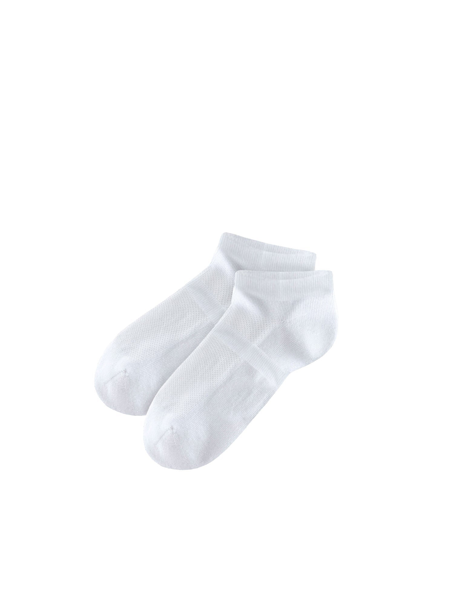 FUXBAU Sneaker Socken in weiß im 3er Pack aus GOTS zertifizierter Biobaumwolle