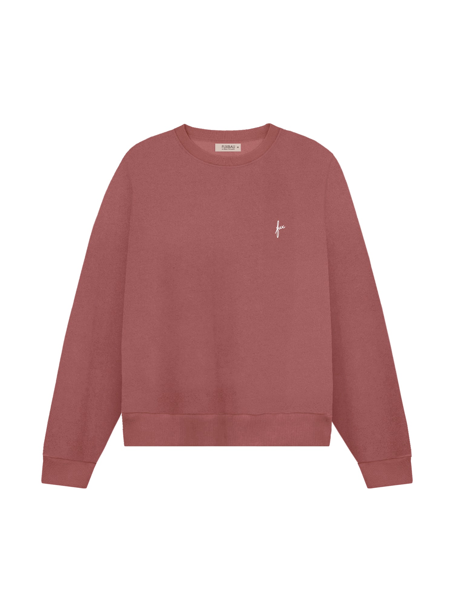 Nachhaltiger Frauen fux Pullover in rot aus 100% GOTS zertifizierter Biobaumwolle und fair in Portugal hergestellt