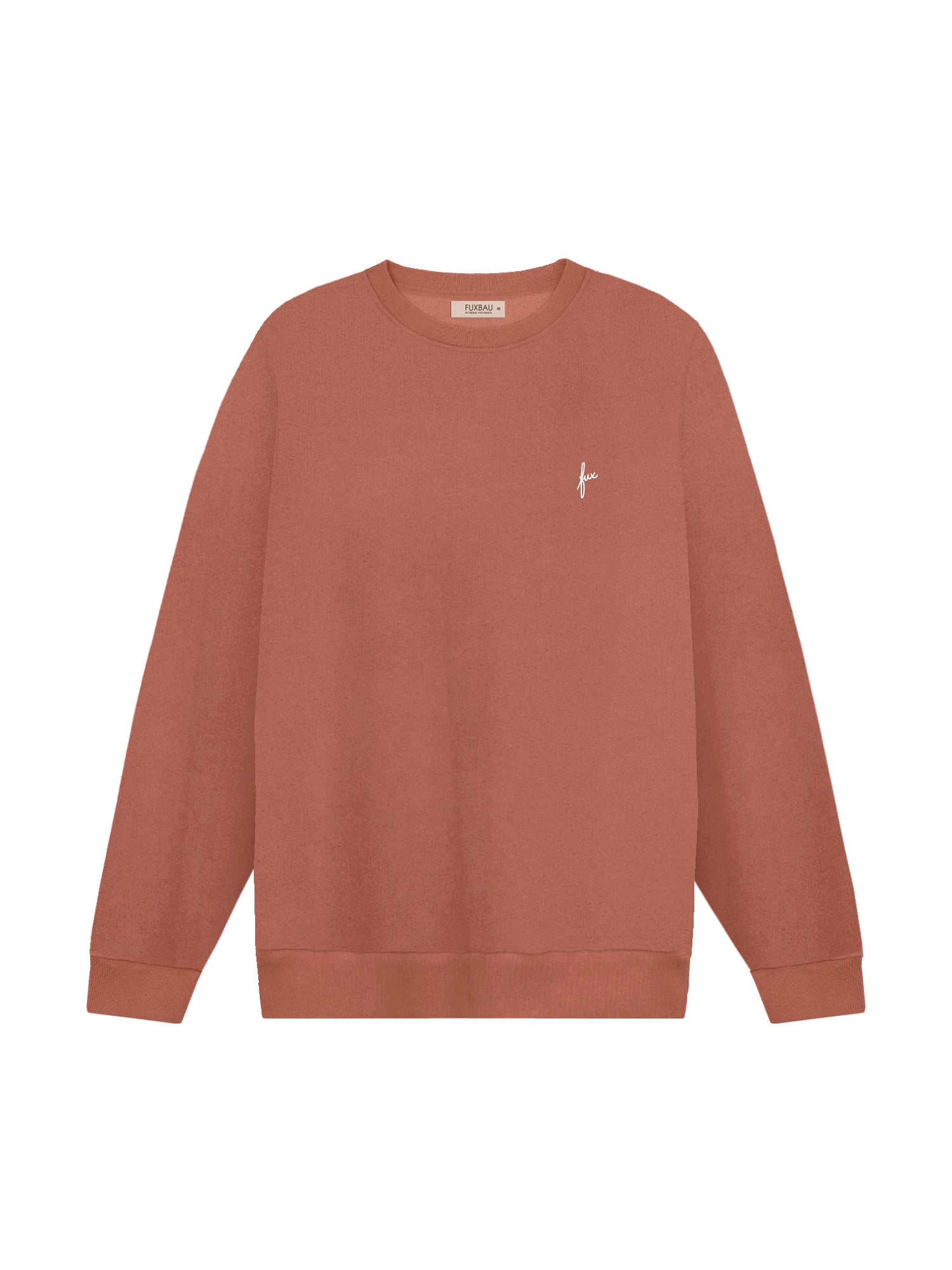 Nachhaltiger Männer fux Pullover in rot aus 100% GOTS zertifizierter Biobaumwolle und fair in Portugal hergestellt