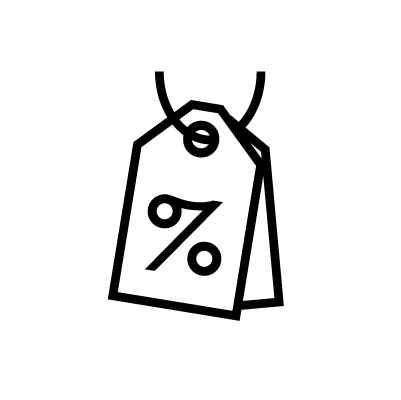 FUXBAU Icon im Angebot schwarz