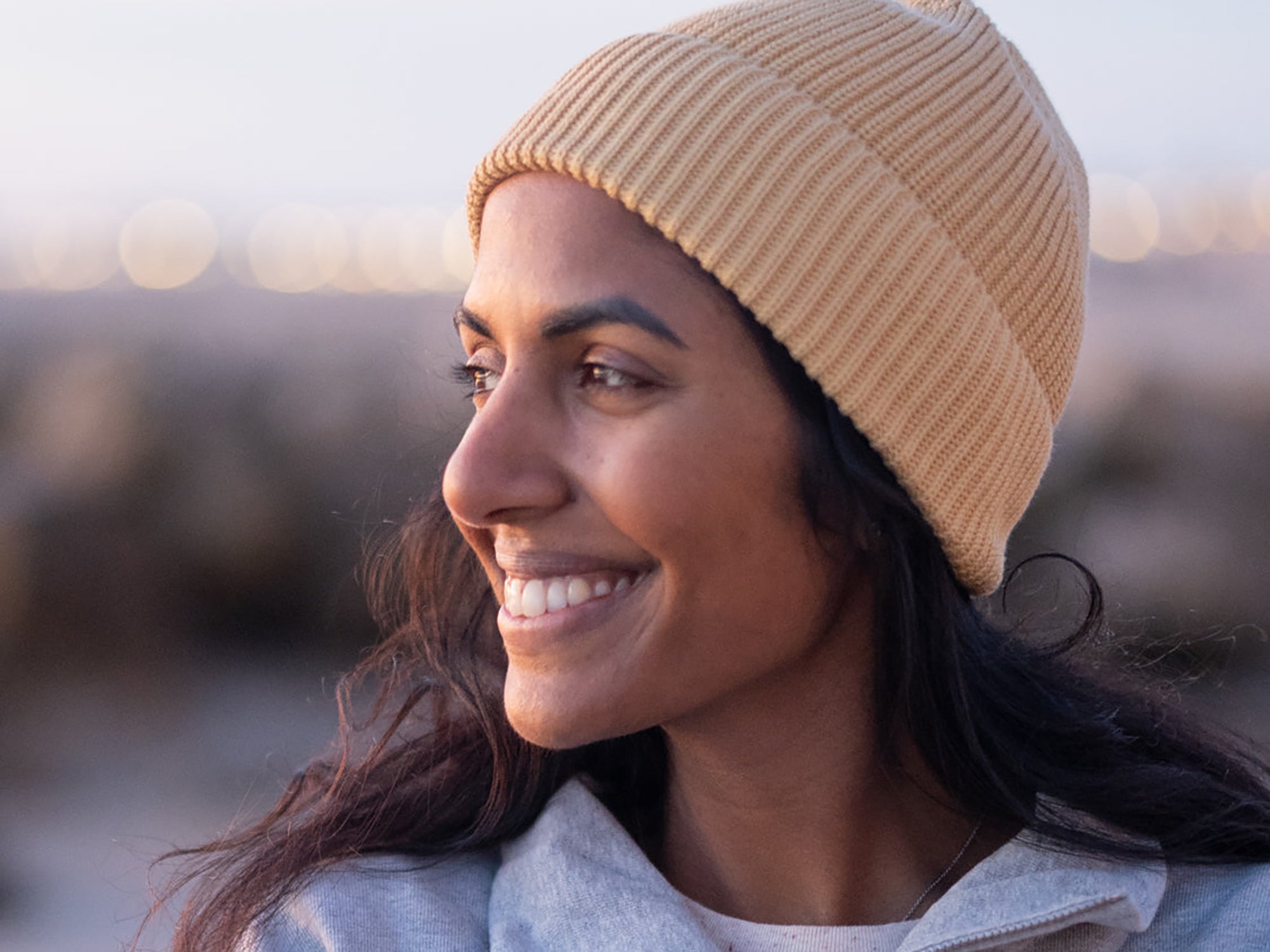 Nachhaltige und faire Accessoires wie GOTS zertifizierte Mützen aus Biobaumwolle