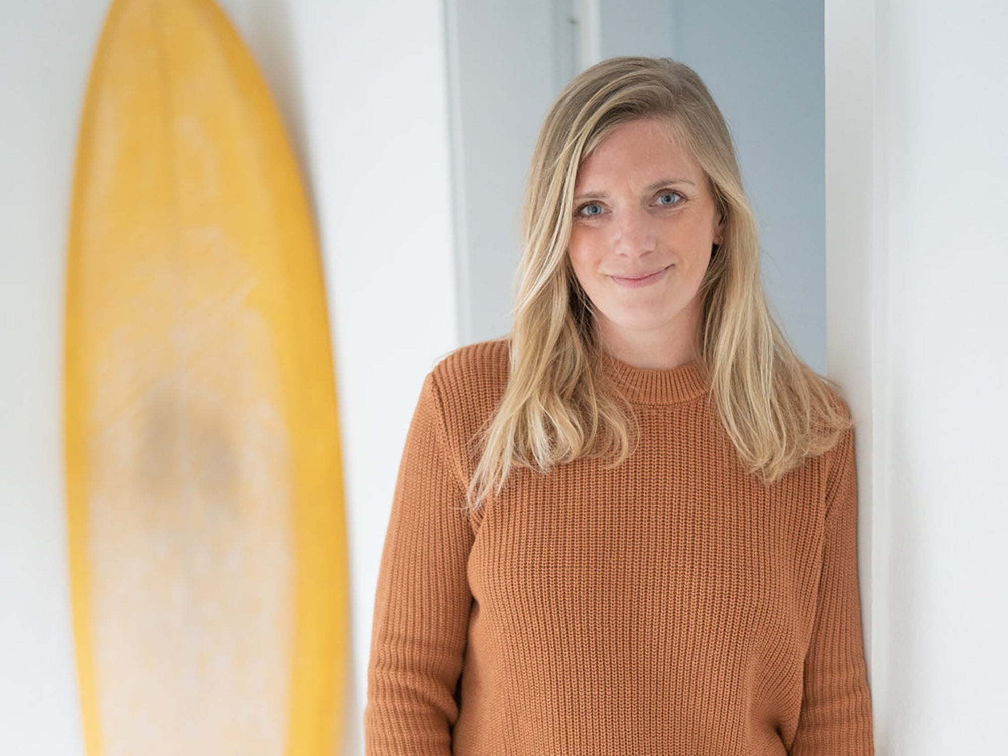 Nachhaltige und faire Frauen Strickpullover aus Biobaumwolle