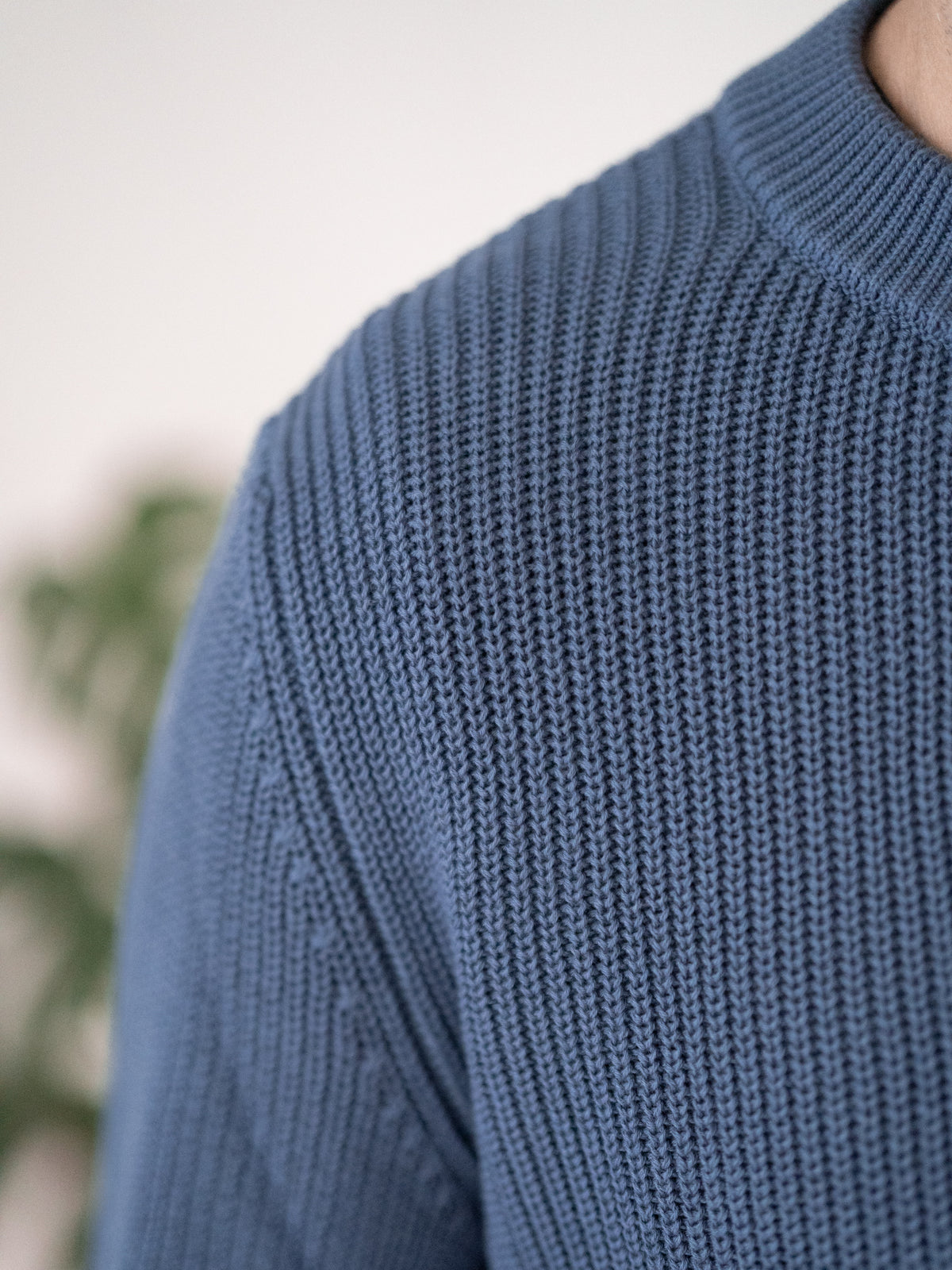 4Seasons Männer Strickpullover - blaugrau