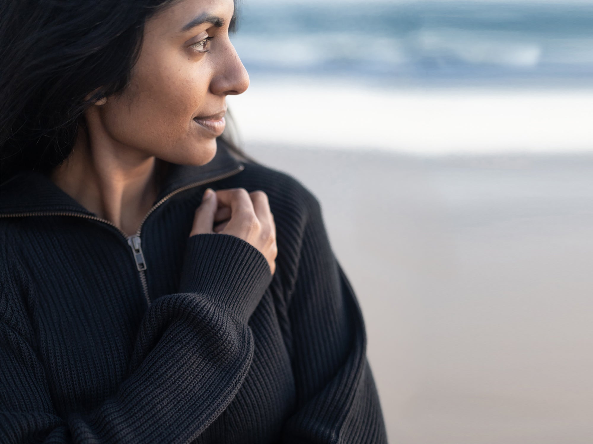 Nachhaltige & faire Damen Troyer Made in Germany aus 100% Merinowolle