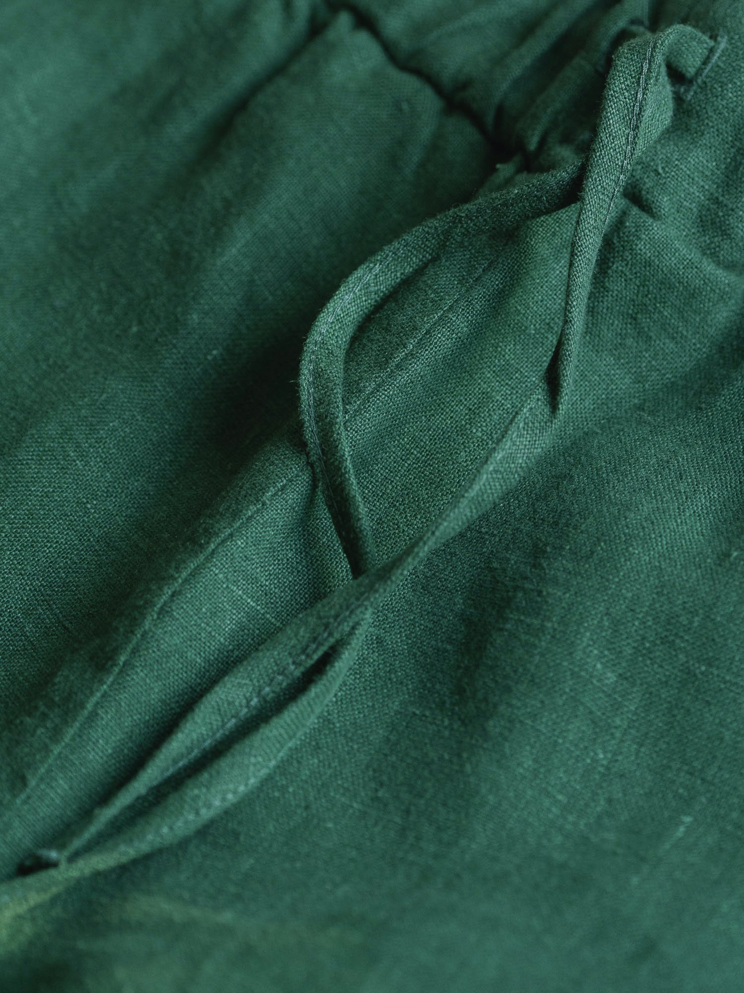 Leinenkordel der FUXBAU Leinenkollektion in grün