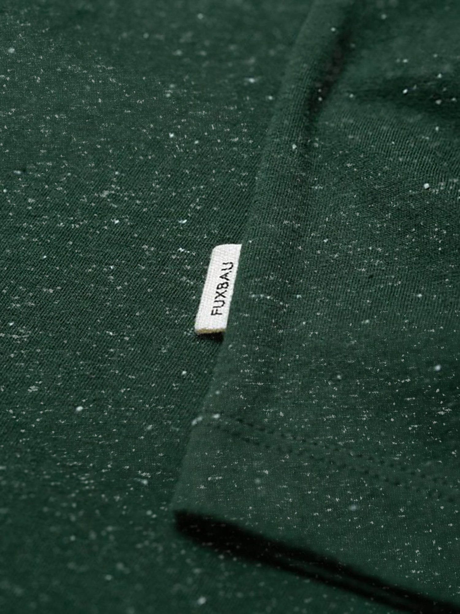 Frauen Neps T-Shirt in grün mit weißen kleinen Neps - schlicht und besonders