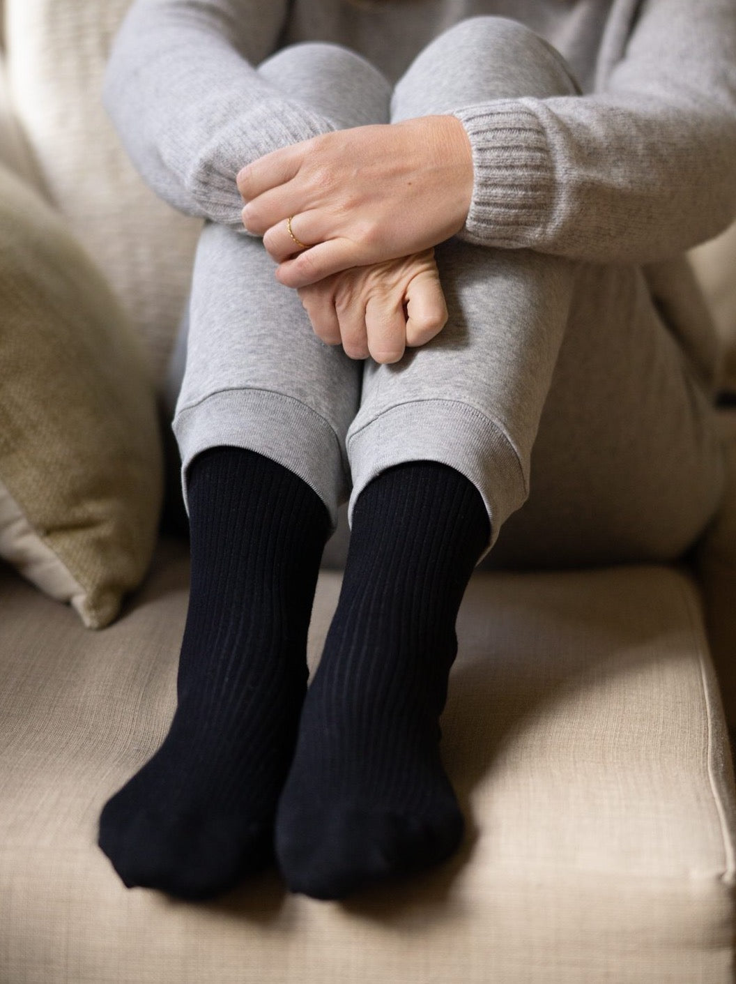 Basic Socken - schwarz | 9er Pack