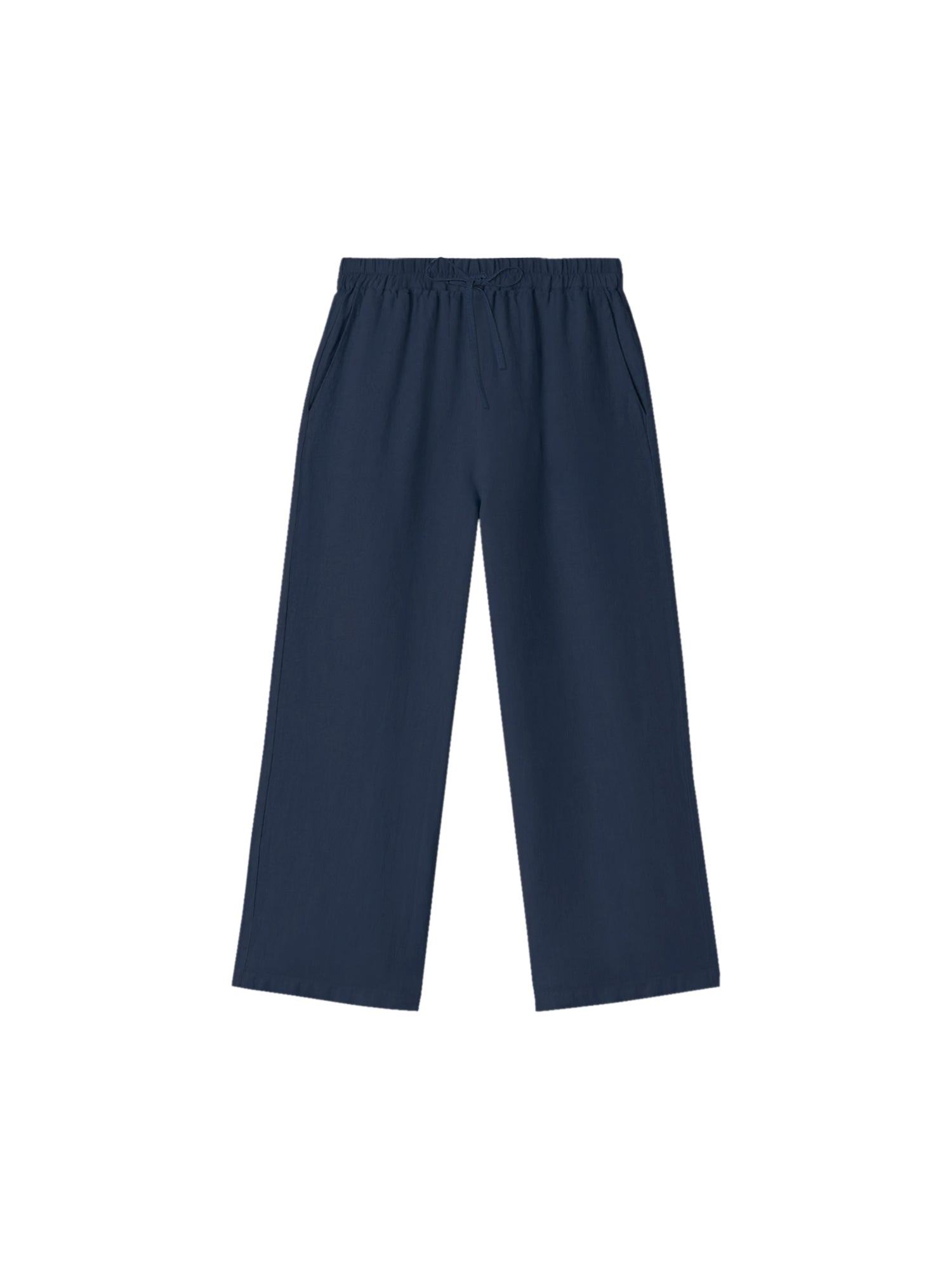 FUXBAU Fair Fashion Frauen Leinenhose in navy aus 100% Leinen und fair in Portugal hergestellt