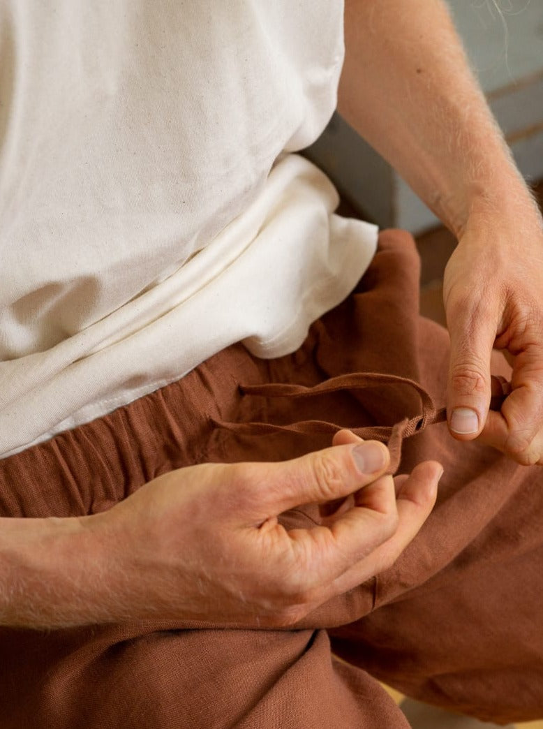 Luftig und leicht unser Leinenshorts für den Sommer