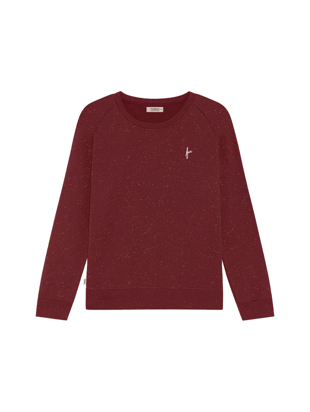 Fair Fashion Frauen fux Sweater in bordeaux aus Biobaumwolle und made in Portugal