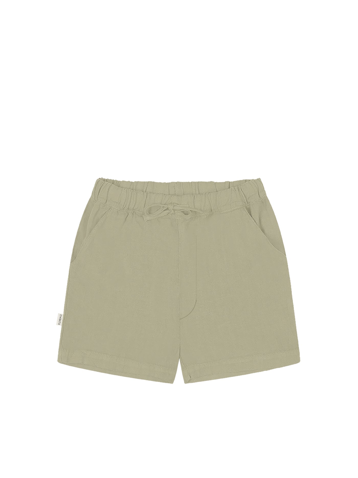 Männer Leinen Shorts - grün