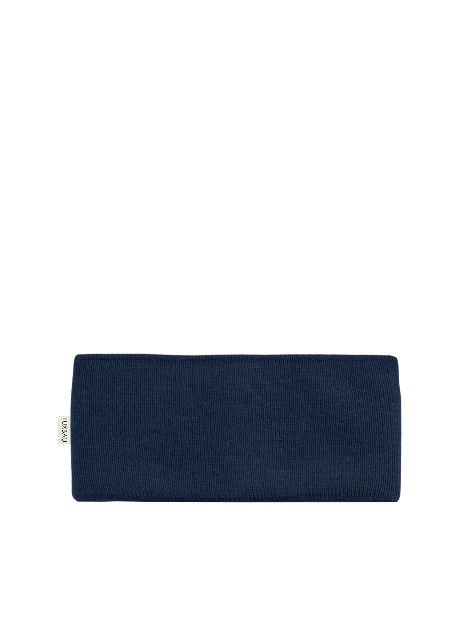 Nachhaltiges FUXBAU Merino Stirnband in Nachtblau von FUXBAU aus GOTS zertifizierter Merino Schurwolle.