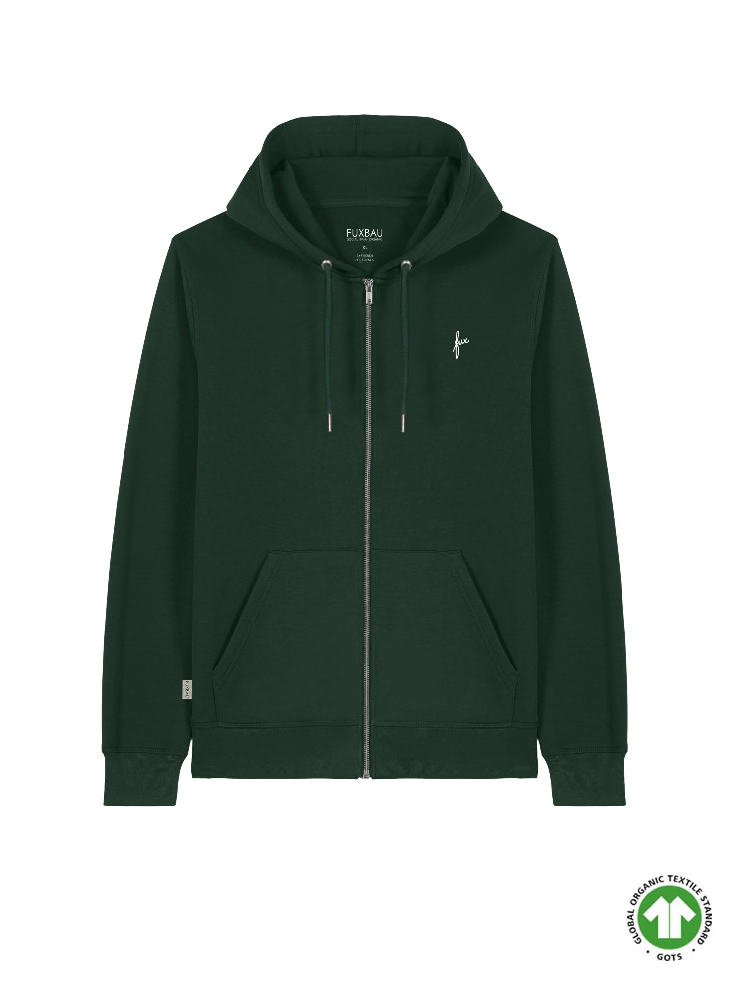 fux Sweatjacke - grün