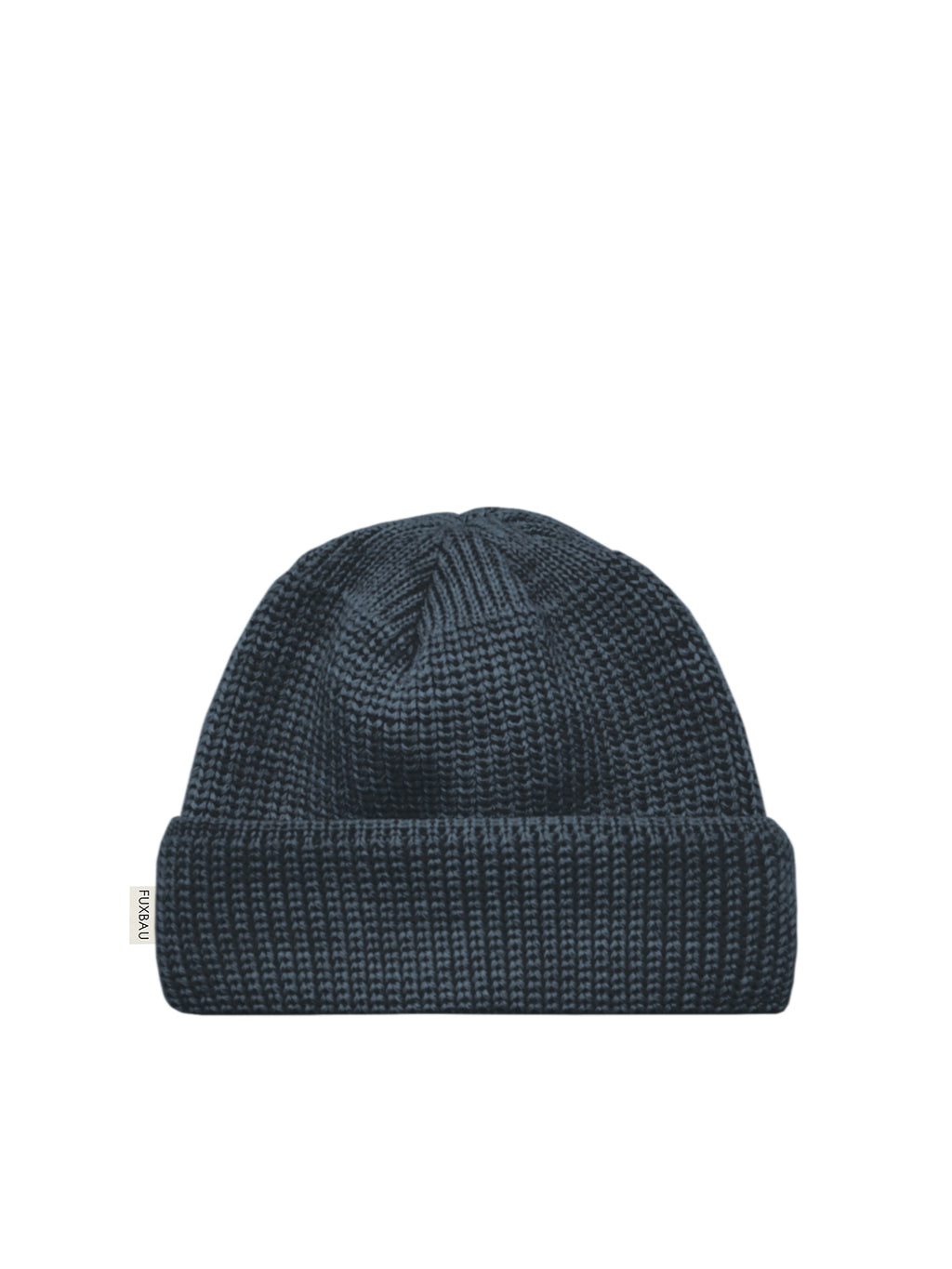 Kurze Merino Fischermütze - anthrazit