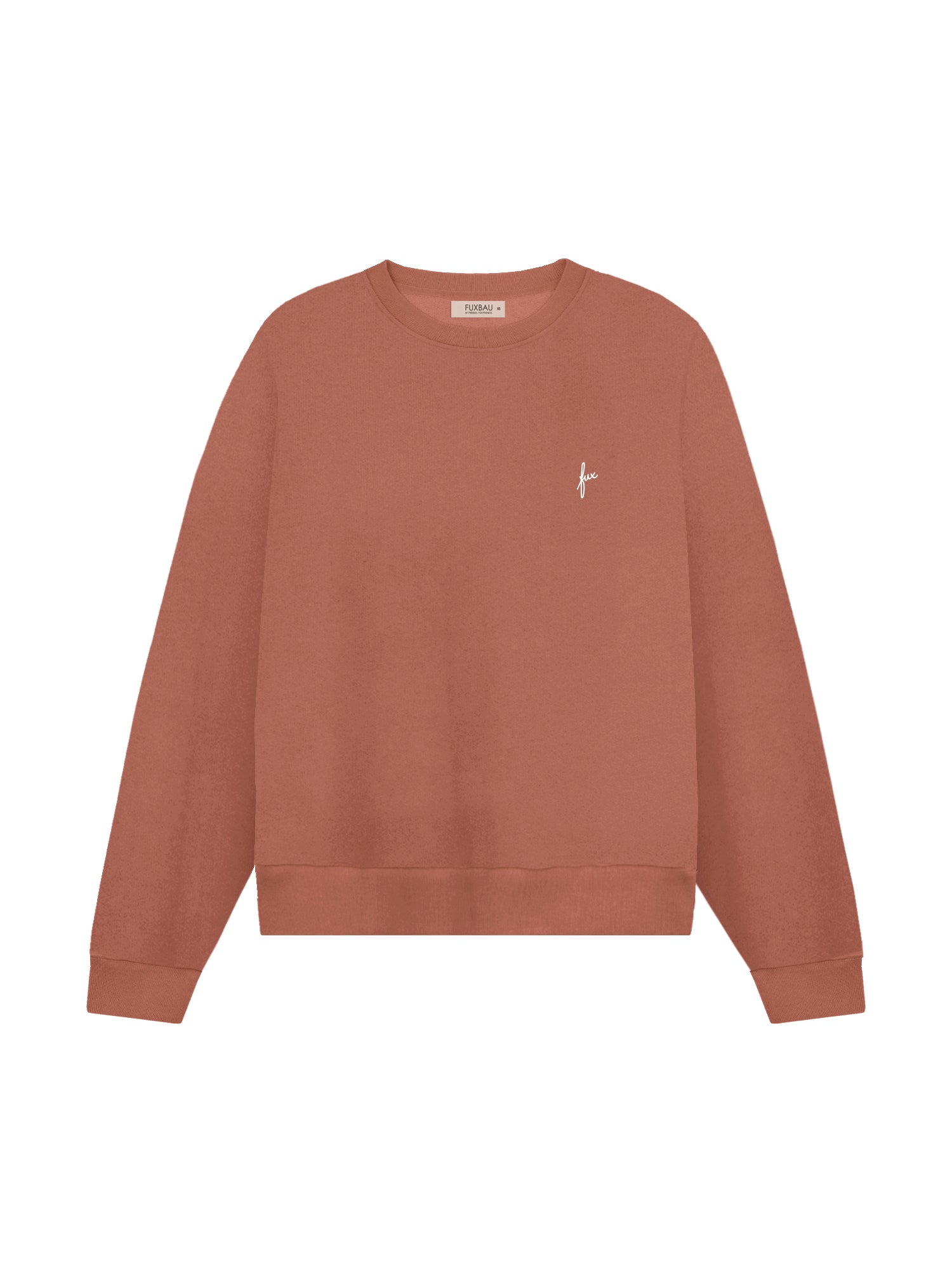Nachhaltiger Frauen fux Pullover in rot aus 100% GOTS zertifizierter Biobaumwolle und fair in Portugal hergestellt
