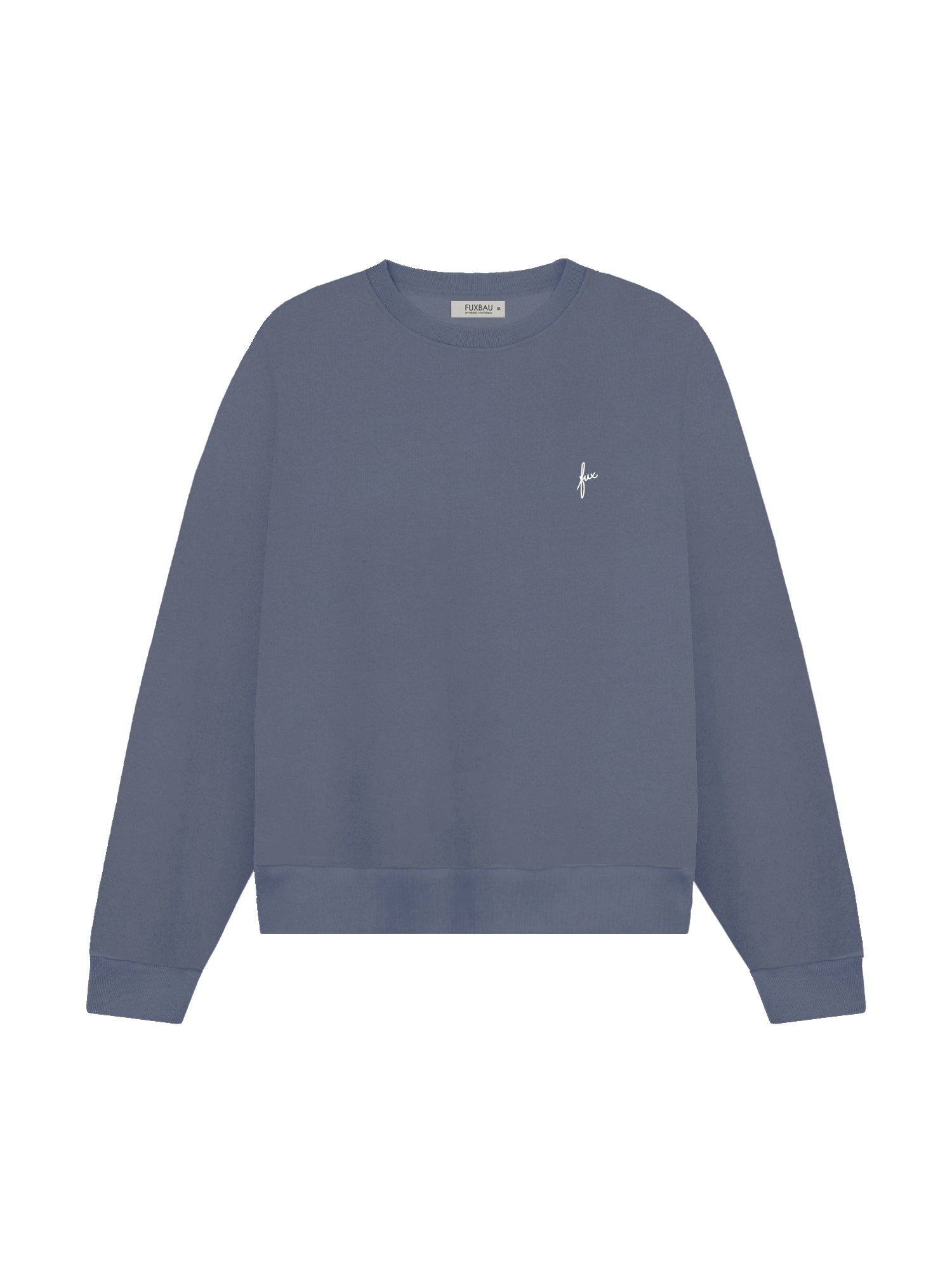 Nachhaltiger Frauen fux Pullover in seeblau aus 100% GOTS zertifizierter Biobaumwolle und fair in Portugal hergestellt