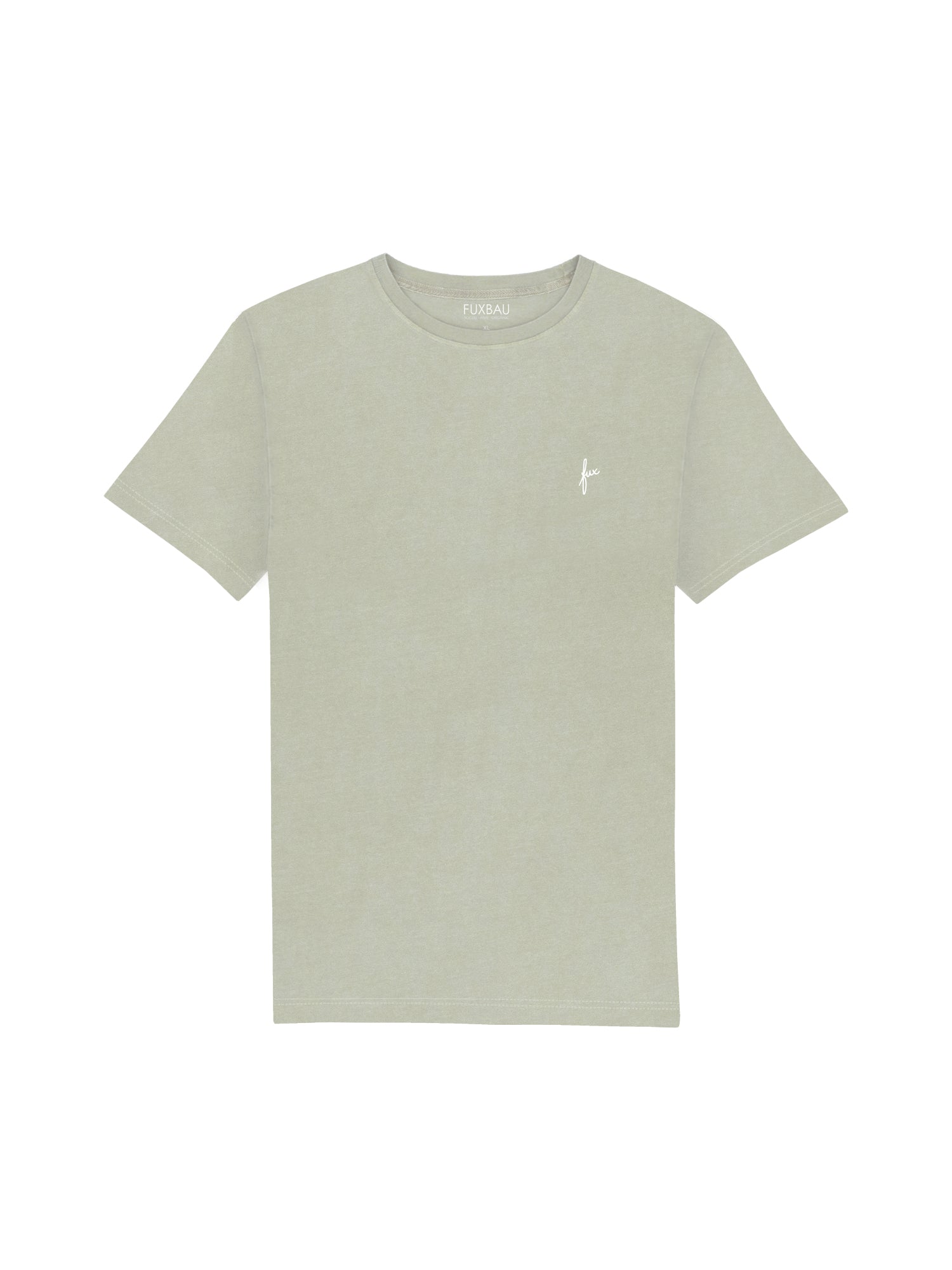 Nachhaltiges Männer fux T-Shirt in seegrün aus 100% GOTS zertifizierter Biobaumwolle und fair in Portugal hergestellt