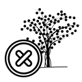 Olivenholz Knopf