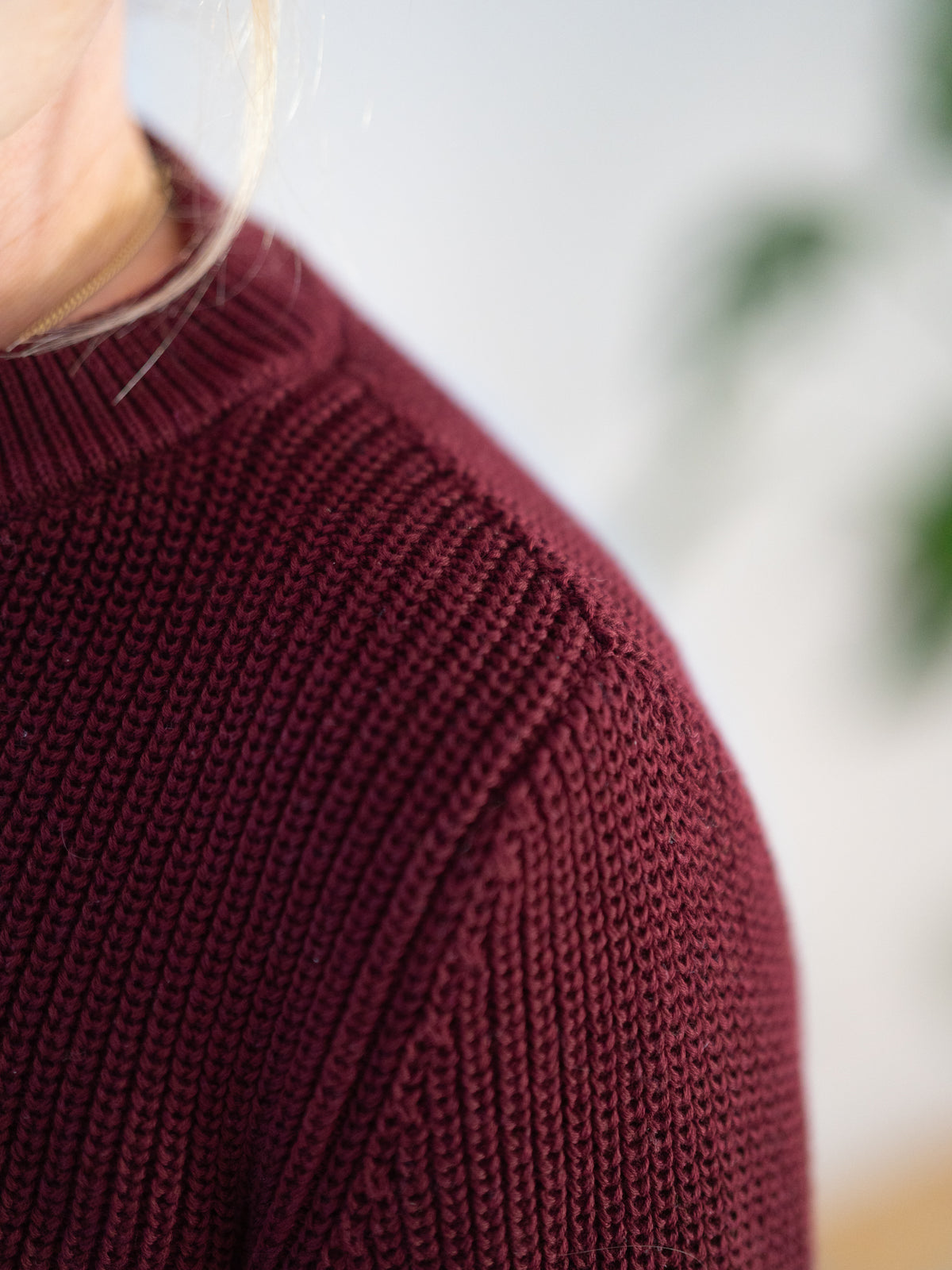 4Seasons Frauen Strickpullover - bordeaux
