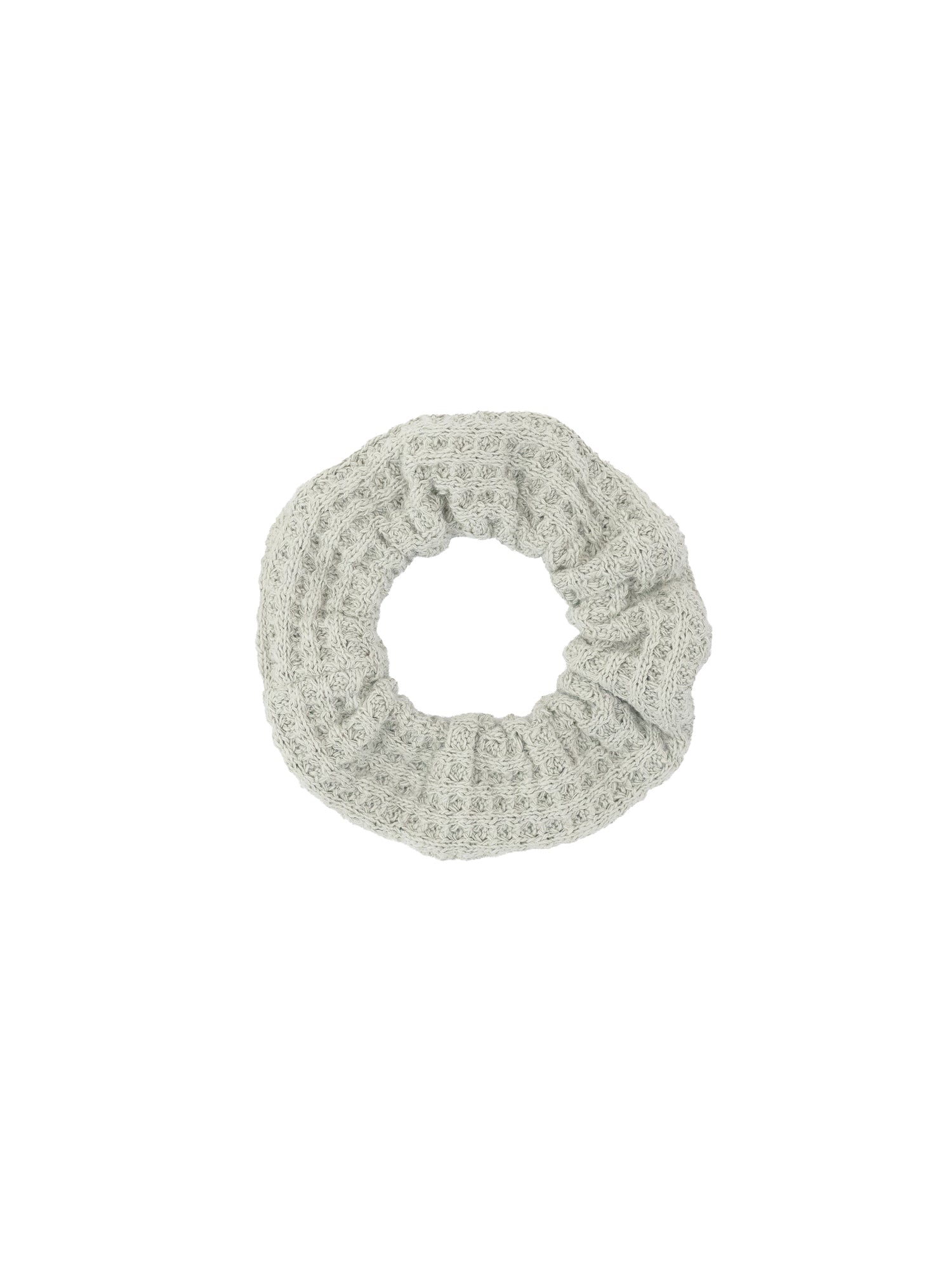 Scrunchie aus Waffelstrick in Salbei aus fairer Herstellung – aus Biobaumwolle von FUXBAU