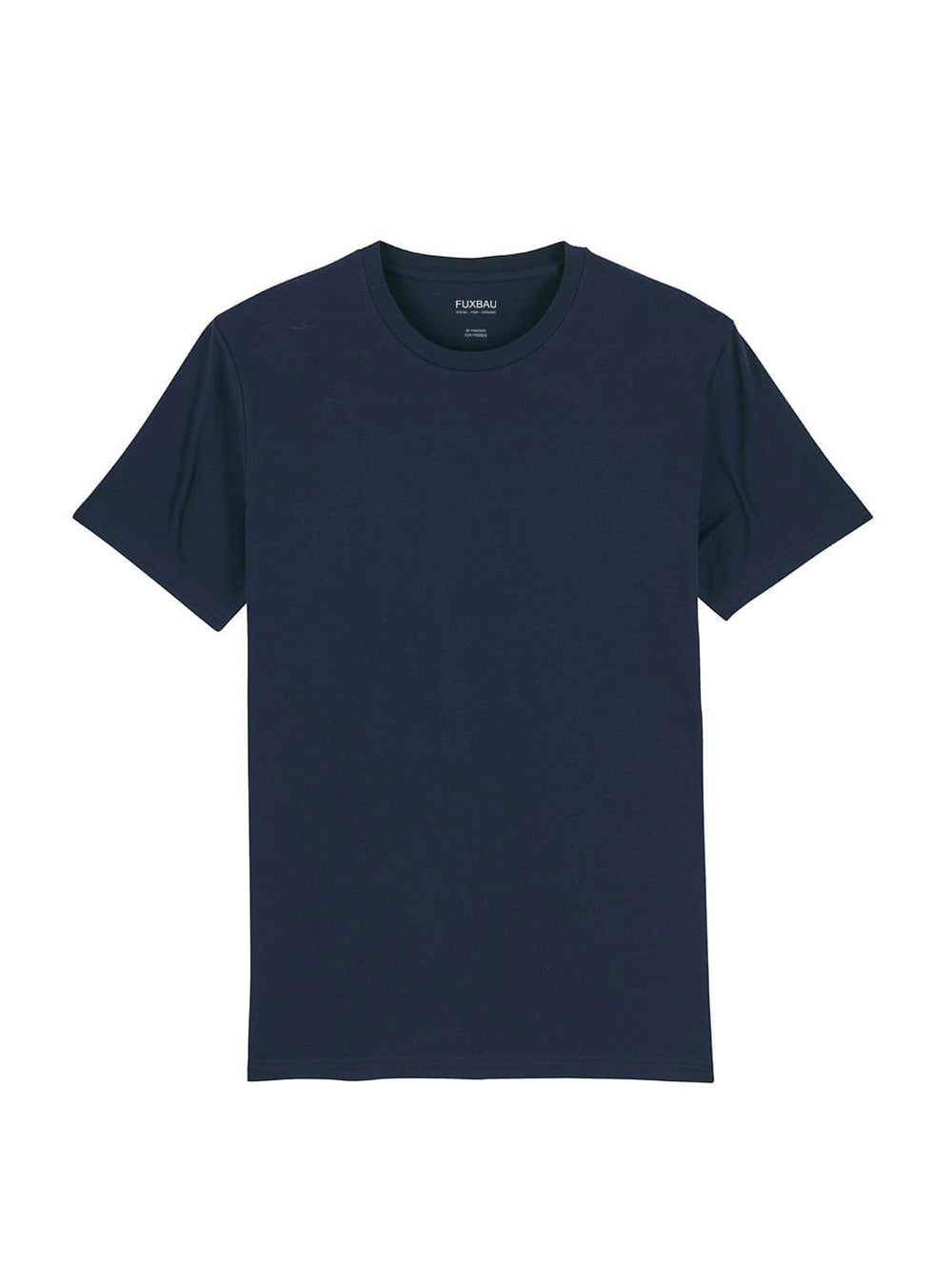 Nachhaltiges Fair Fashion Unisex Standard Basic T-Shirt in navy im von FUXBAU aus 100% GOTS zertifizierter Biobaumwolle im 3er Pack.