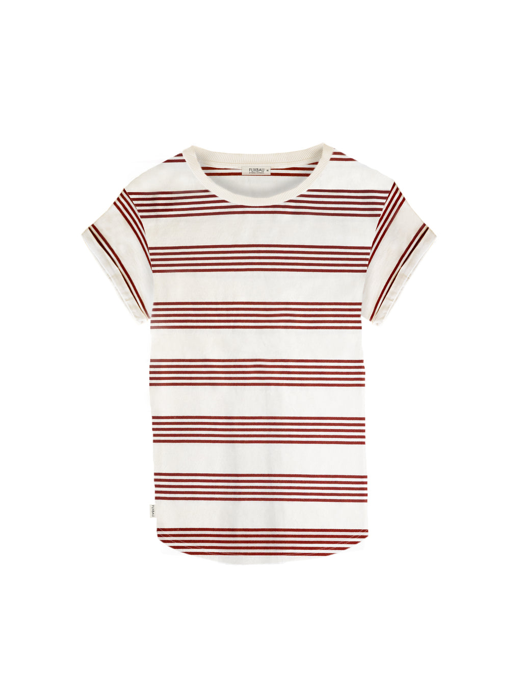 FF Frauen Streifenshirt - creme bordeaux