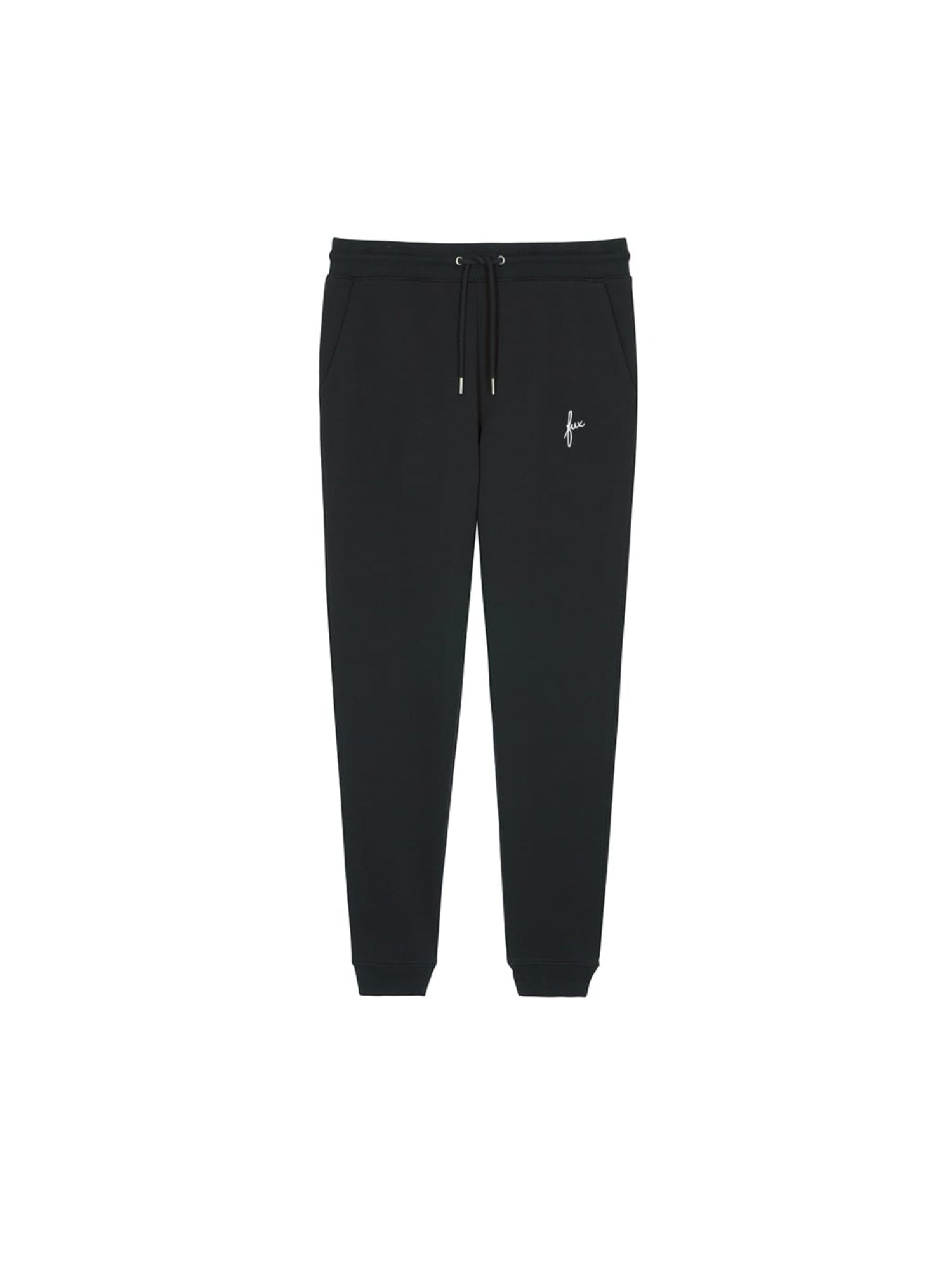 fuxbau-fair-fashion-bio-baumwolle-unisex-jogginghose-schwarz-front