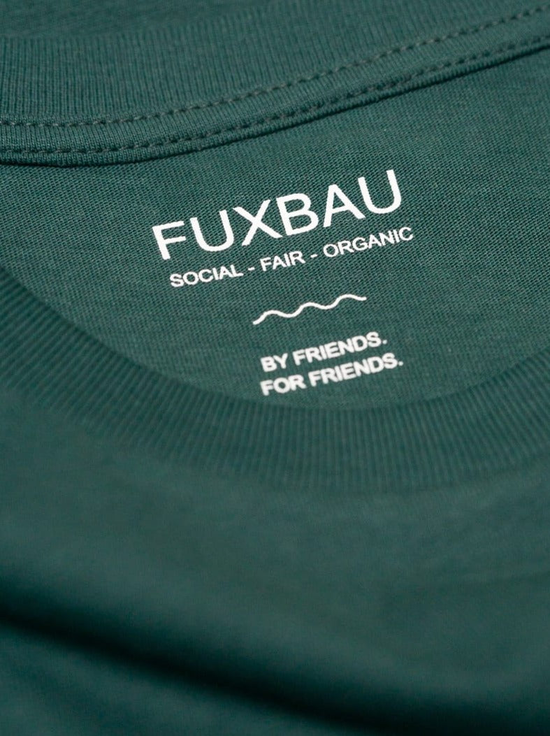 fuxbau-fair-fashion-surf-t-shirt-gruen-bio-baumwolle-nachhaltig-siebdruck-detail