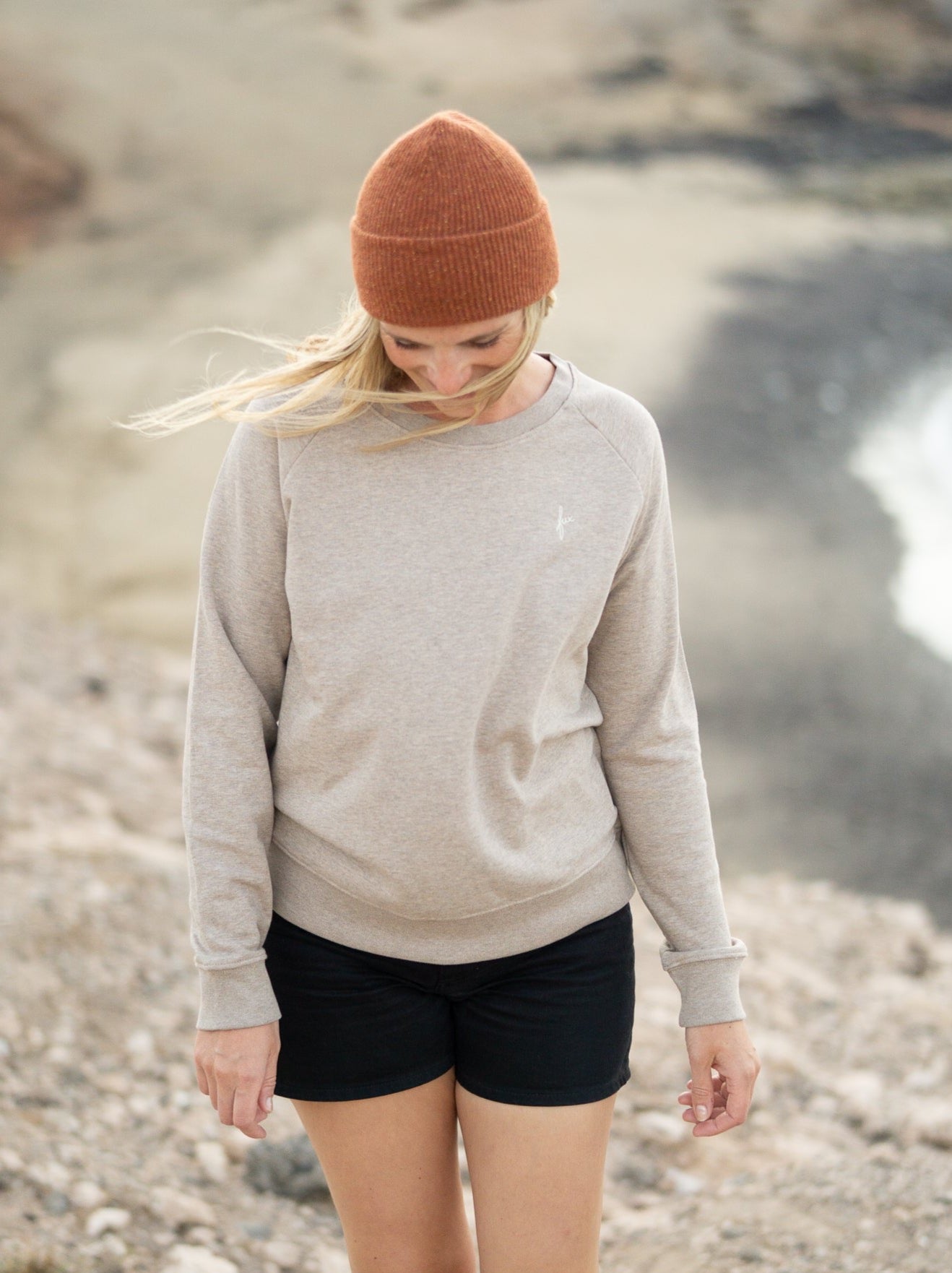 fux Sweater - sand